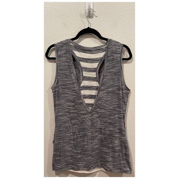 ATHLETA Coronado Hi-Lo Racerback Layered Tank Top - Picture 4 of 4
